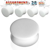 blk275 plugs gauges organic body jewelry ear lobe