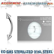 blk469 micro curved barbells surgical steel 316l eyebrow