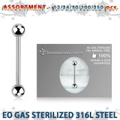 blk477 straight barbells surgical steel 316l eyebrow