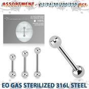 blk481 straight barbells surgical steel 316l helix