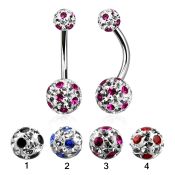 bn2frga belly rings surgical steel 316l belly button