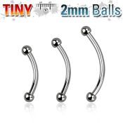 bneb2 micro curved barbells surgical steel 316l eyebrow