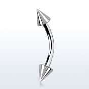 bnecn4 micro curved barbells surgical steel 316l eyebrow