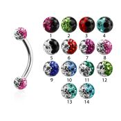 bnefr3e micro curved barbells surgical steel 316l eyebrow