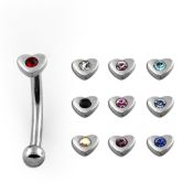 bnehrc micro curved barbells surgical steel 316l eyebrow