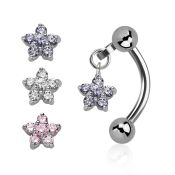 bner61 micro curved barbells surgical steel 316l eyebrow