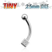 bnesdi25 micro curved barbells surgical steel 316l eyebrow