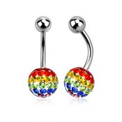 bnfr8g belly rings surgical steel 316l belly button