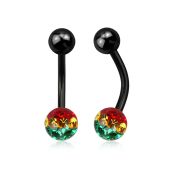 bntfr6r belly rings anodized surgical steel 316l belly button