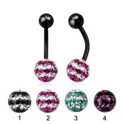 bntfr8d belly rings anodized surgical steel 316l belly button