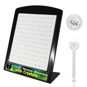 brac7 nose bone acrylic body jewelry nose