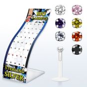 brlbi35 labrets lip rings bioflex ptfe labrets chin