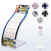 brlbi36 labrets lip rings bioflex ptfe labrets chin