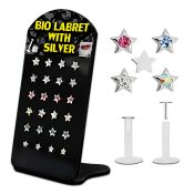 brlbi3 labrets lip rings bioflex ptfe labrets chin