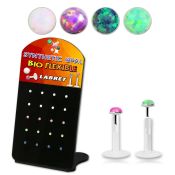 brlbi43 labrets lip rings bioflex ptfe labrets chin