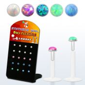 brlbi44 labrets lip rings bioflex ptfe labrets chin