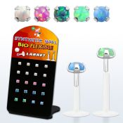 brlbi51 labrets lip rings bioflex ptfe labrets chin