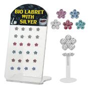 brlbi8 labrets lip rings bioflex ptfe labrets chin