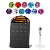 brlbim labrets lip rings bioflex ptfe labrets chin