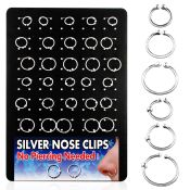 brncm1 fake illusion hoops silver 925 belly button