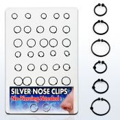 brncp1 fake illusion hoops silver 925 belly button