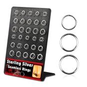 brnhm13 seamless segment rings silver 925 eyebrow