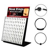 brnhmx2 nose hoop silver 925 nose