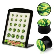 brpg119 plugs gauges acrylic body jewelry ear lobe