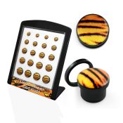 brpg133 plugs gauges acrylic body jewelry ear lobe