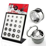 brpg146b tunnels gauges surgical steel 316l ear lobe