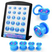 brpg168 plugs gauges acrylic body jewelry ear lobe