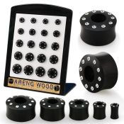 brpg206 tunnels gauges organic body jewelry ear lobe