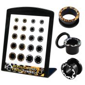 brpg90 tunnels gauges acrylic body jewelry ear lobe