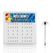 bxvcn nose bone silver 925 nose