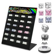 bzqmgm fake illusion body jewelry silver 925 belly button