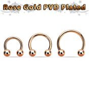 cbettb horseshoes anodized surgical steel 316l ear lobe