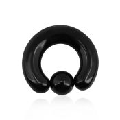 cbrt0 horseshoes anodized surgical steel 316l ear lobe