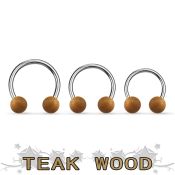 cbte5 horseshoes organic body jewelry ear lobe