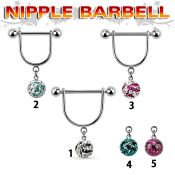 cfrsnp8 straight barbells surgical steel 316l nipple