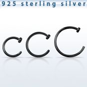cpcln20 nose hoop silver 925 nose