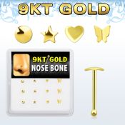d9gnb9 gold nose bones nose piercing