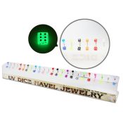 dabndi belly rings surgical steel 316l with acrylic parts belly button