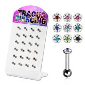 dacb118 straight barbells surgical steel 316l 