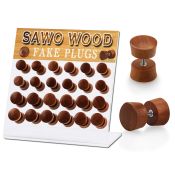 dacb158 cheaters  illusion plugs and tapers organic body jewelry ear lobe