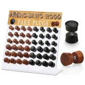 dacb165 cheaters  illusion plugs and tapers organic body jewelry ear lobe