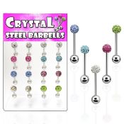 dacb38 straight barbells surgical steel 316l tongue