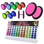 dacb89b cheaters  illusion plugs and tapers acrylic body jewelry belly button