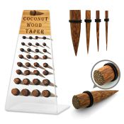 dapg65 tapers organic body jewelry ear lobe