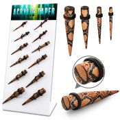 dapg88 tapers acrylic body jewelry ear lobe