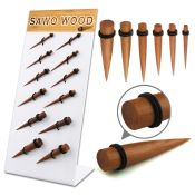 dapg92 tapers organic body jewelry ear lobe